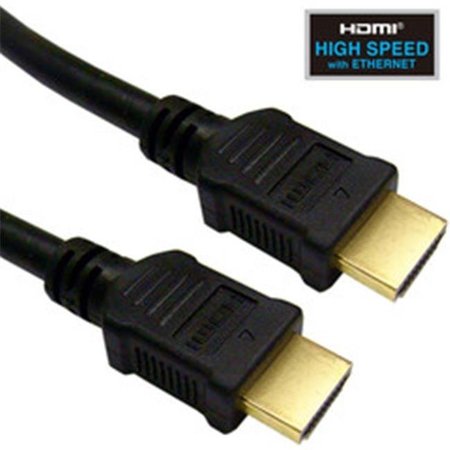 CABLE WHOLESALE Cable Wholesale HDMI Cable; High Speed with Ethernet; HDMI Male; 24 AWG; CL2 rated; 50 foot 10V3-41150